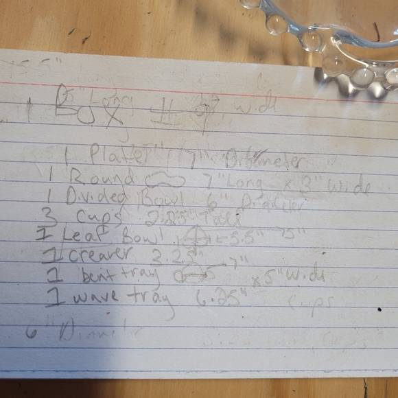 VTG set of 3 Candlewick Clear Punch Cups - Picture 5 of 6